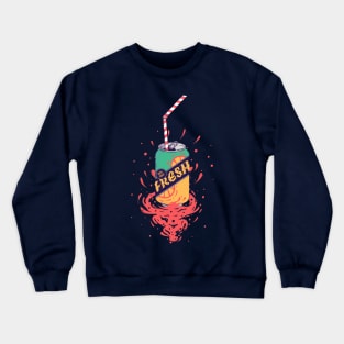 Orange soda Crewneck Sweatshirt